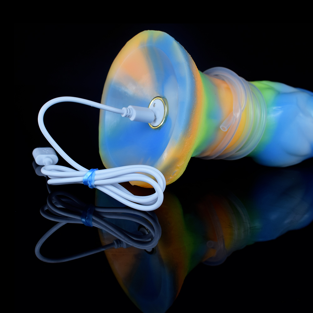 YC-AW1ZS2027V Ancient Mythical Beast- Hakutaku Vibrating with Squirting Dildo - Image 4