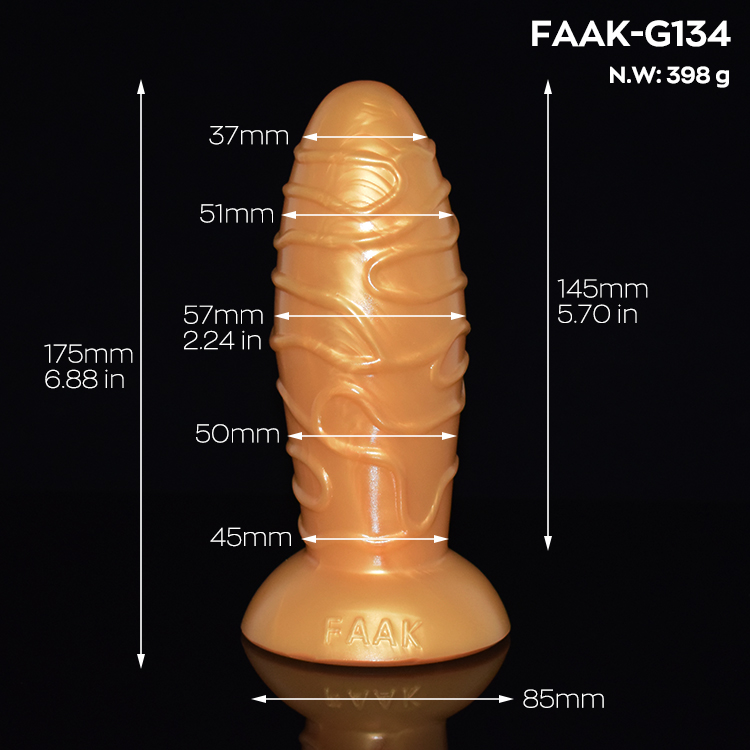 FAAK-G134 16.2cm Realistic Dildo - Image 5