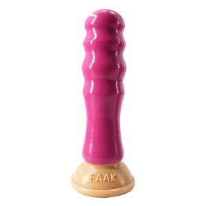 FAAK-G114 Realistic Bamboo Penis with Anal Plug