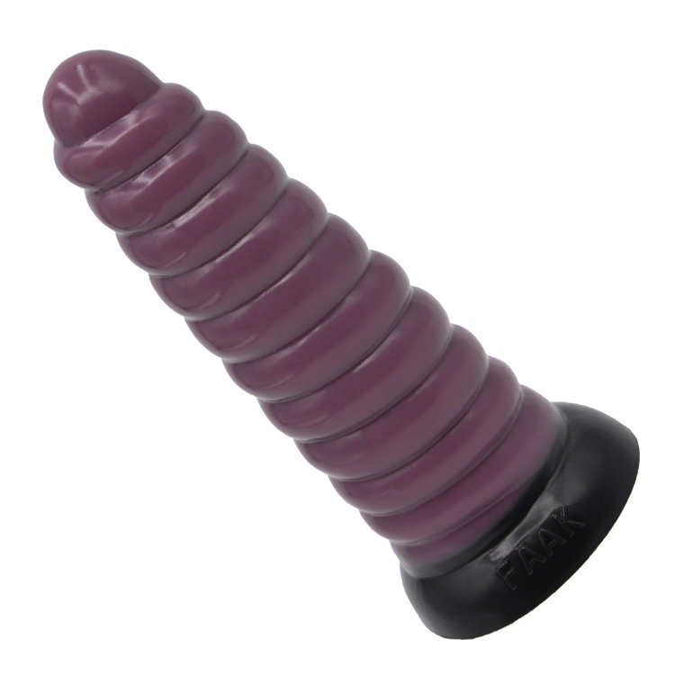 FAAK-G111 Realistic Conch Penis with Anal Plug - Image 3