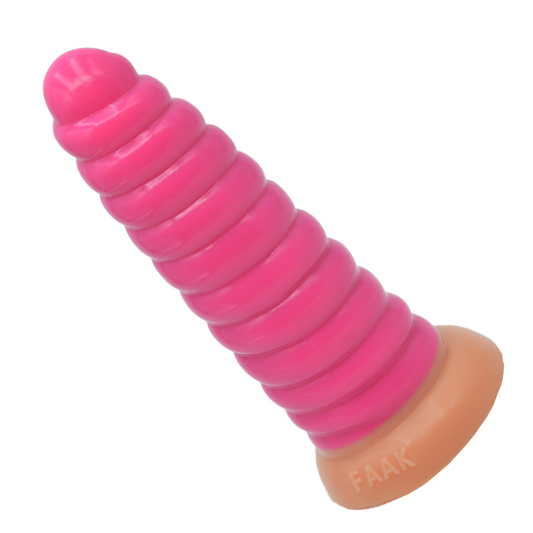 FAAK-G111 Realistic Conch Penis with Anal Plug