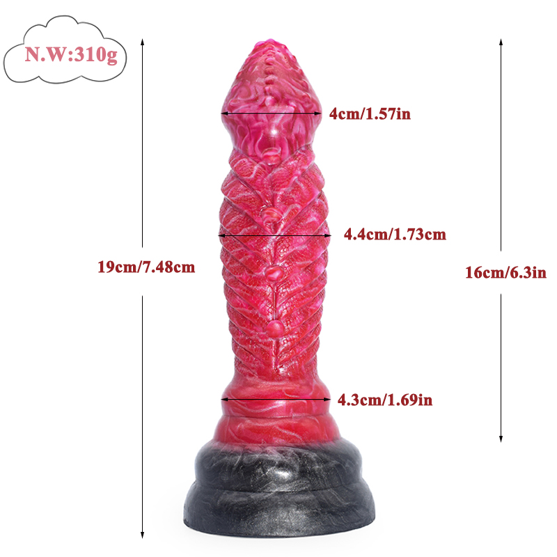N5002 Drogon Silicone Dildo - Image 6