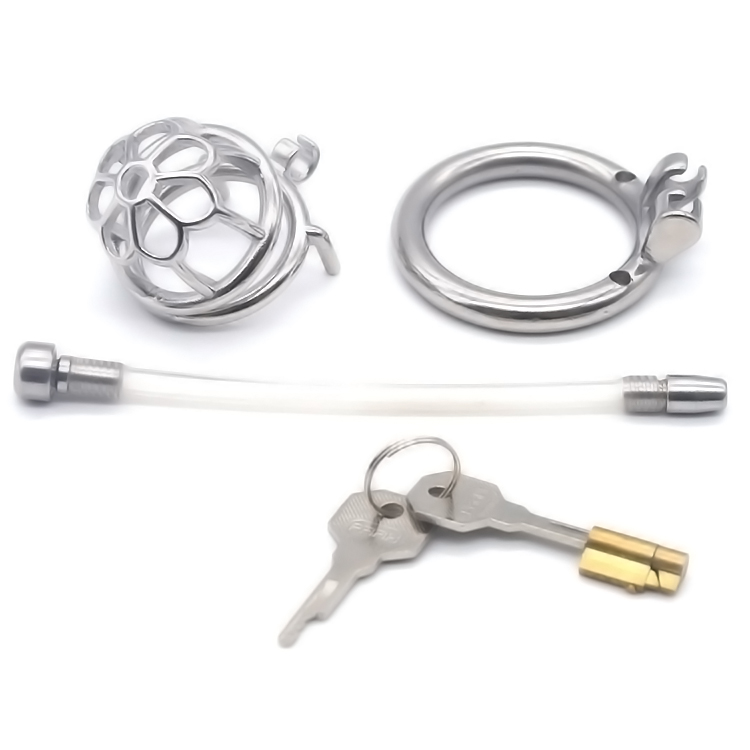 FRRK-01 Round Ring 304 Stainless Steel Chastity Cage - Image 8