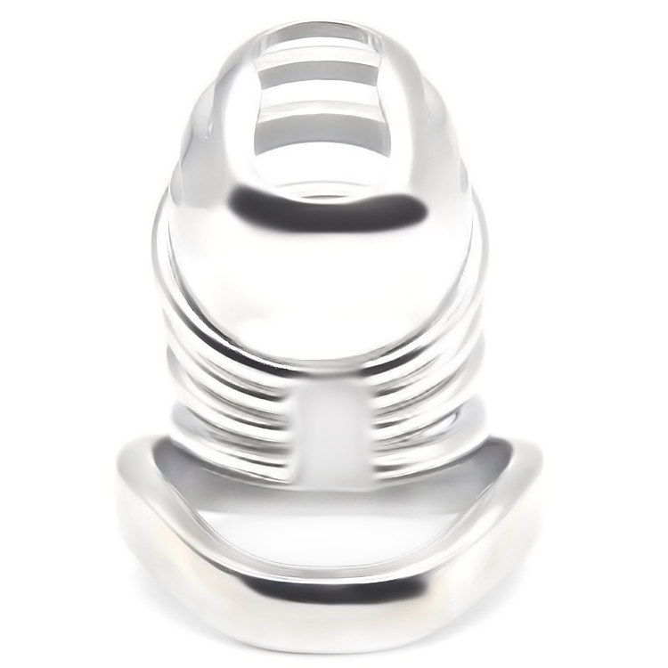 FRRK-15C Curved Ring 304 Stainless Steel Chastity Cage - Image 7
