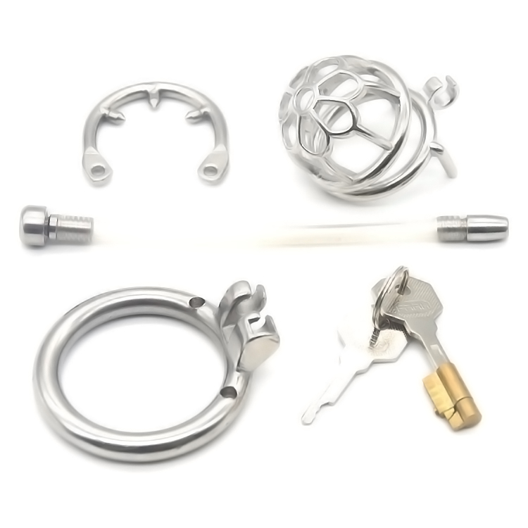 FRRK-01 Round Ring 304 Stainless Steel Chastity Cage - Image 7