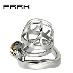 FRRK-40C Curved Ring 304 Stainless Steel Chastity Cage
