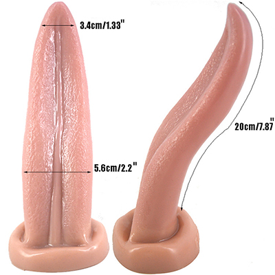 FAAK045 22cm Tongue Shape Anal Plug - Image 6