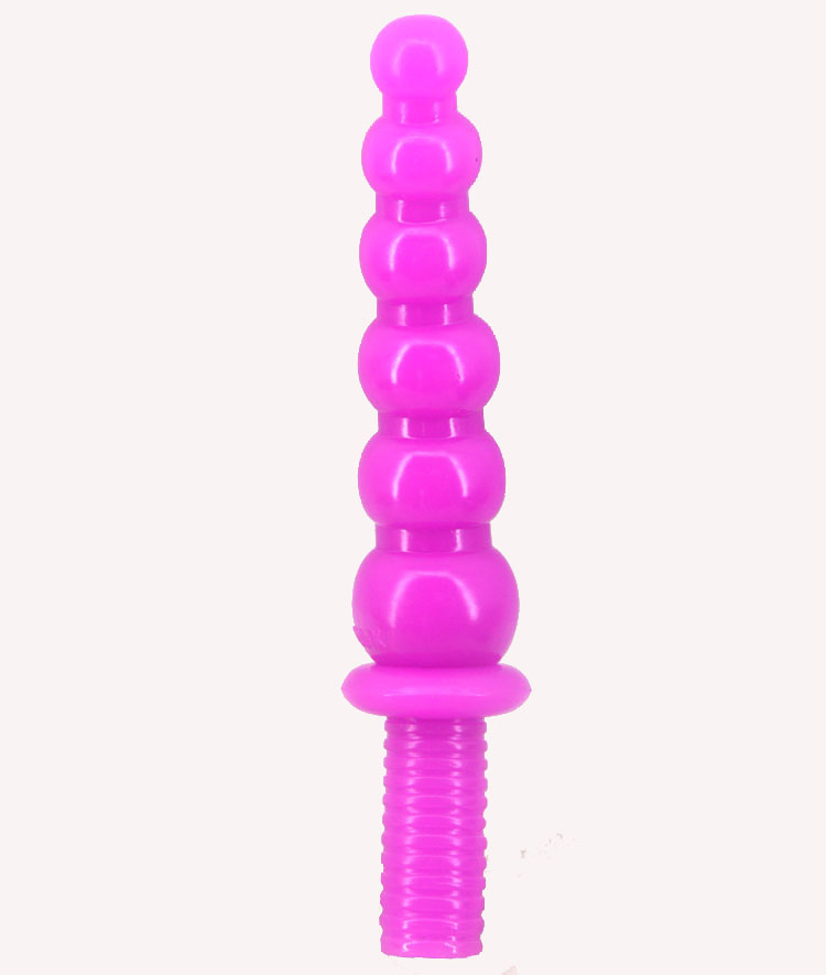 FAAK078 36.5cm Huge Size Anus Beads Anal Plug with Handle - Image 2