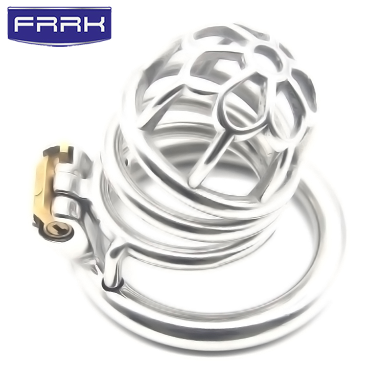 FRRK-02 Round Ring 304 Stainless Steel Chastity Cage