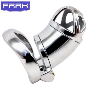 FRRK-20C Curved Ring 304 Stainless Steel Chastity Cage