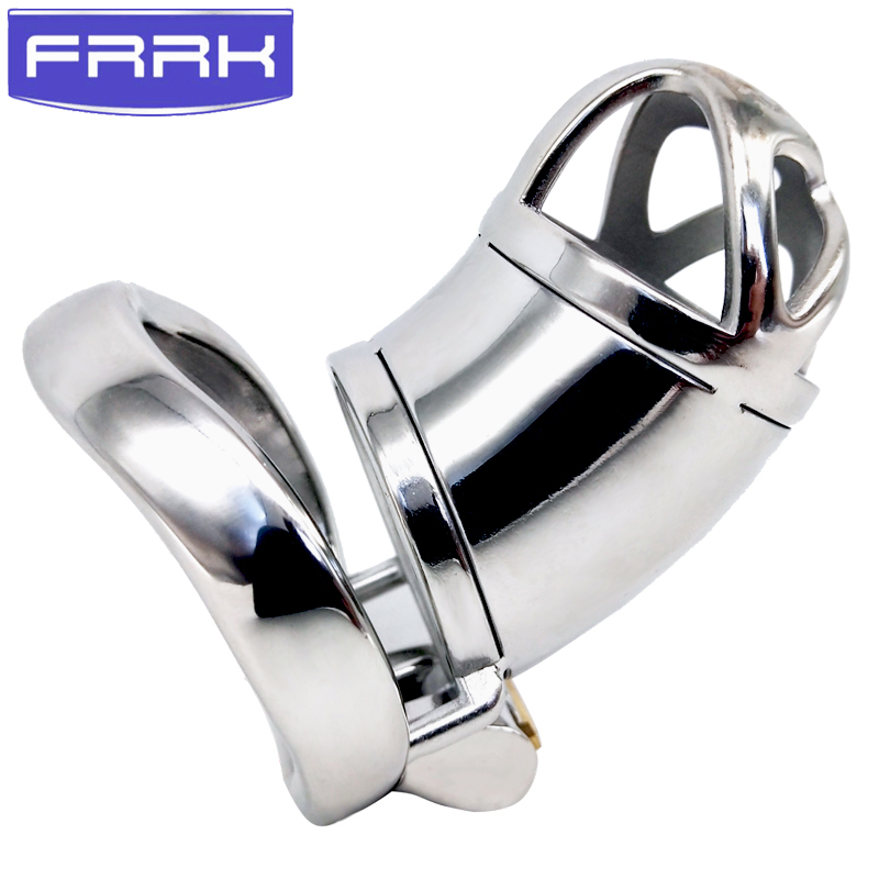 FRRK-20C Curved Ring 304 Stainless Steel Chastity Cage