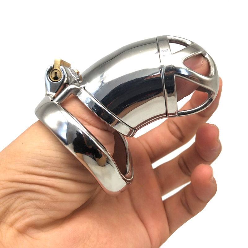 FRRK-20C Curved Ring 304 Stainless Steel Chastity Cage - Image 7