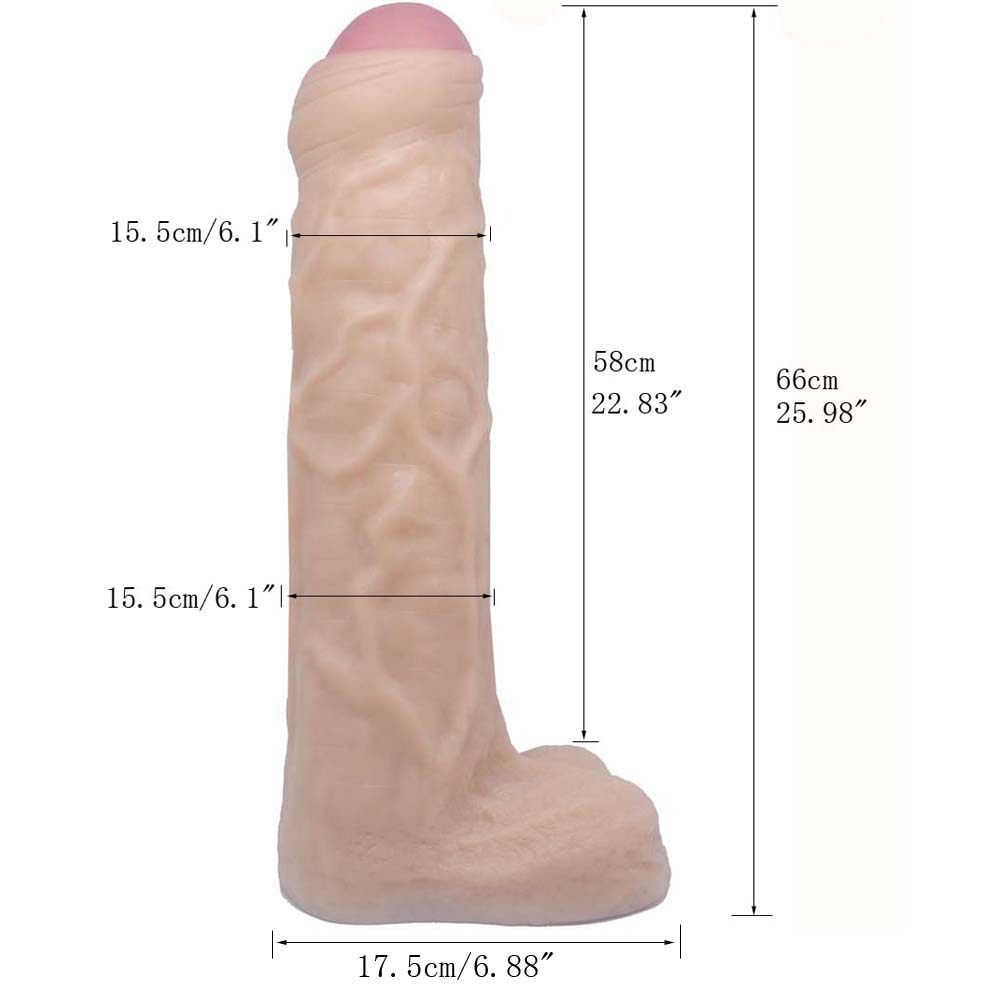 FAAK085 66cm Largest Dildo - Image 5