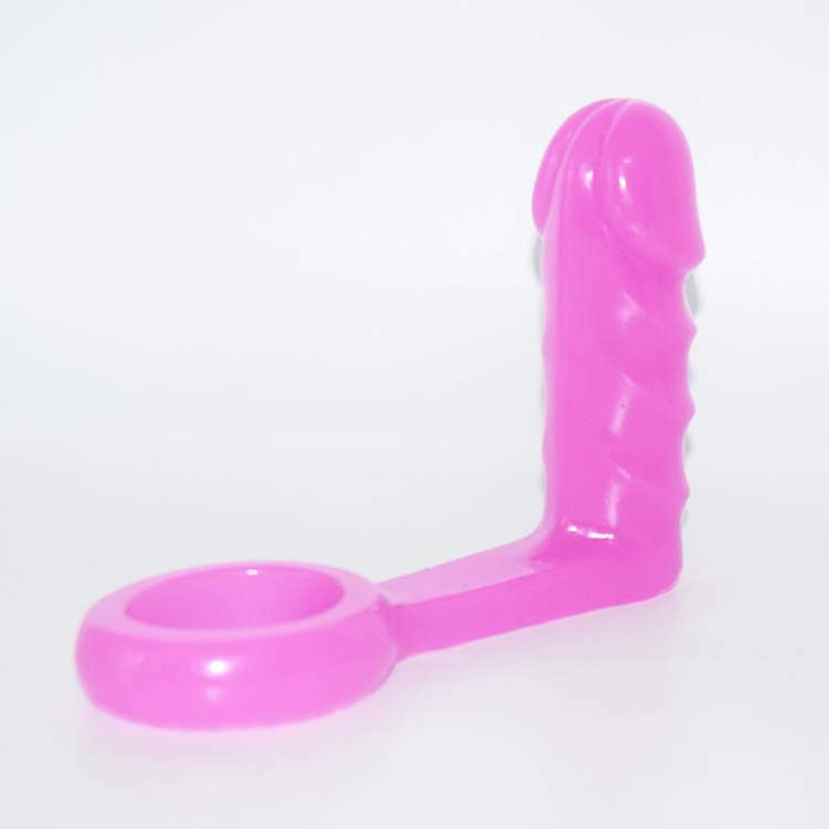 CHGD010 13cm Wearable Cock Ring Testicle Ring Anal Plug - Image 4