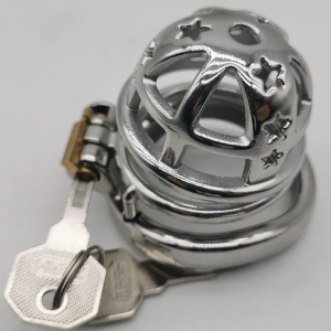 FRRK-65C Curved Ring 304 Stainless Steel Chastity Cage