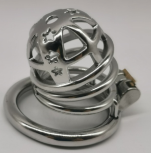 FRRK-66 Round Ring 304 Stainless Steel Chastity Cage