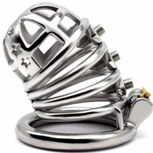 FRRK-70 Round Ring 304 Stainless Steel Chastity Cage