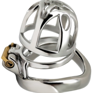 FRRK-74C Curved Ring 304 Stainless Steel Chastity Cage