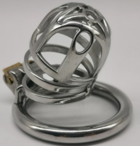FRRK-75 Round Ring 304 Stainless Steel Chastity Cage