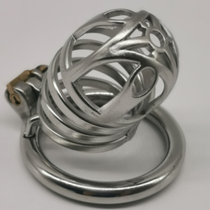FRRK-76 Round Ring 304 Stainless Steel Chastity Cage