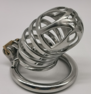 FRRK-77 Round Ring 304 Stainless Steel Chastity Cage