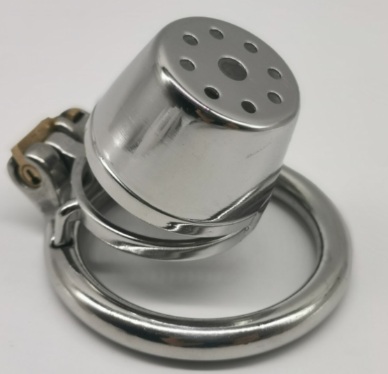 FRRK-81 Round Ring 304 Stainless Steel Chastity Cage