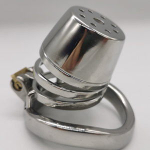 FRRK-82C Curved Ring 304 Stainless Steel Chastity Cage