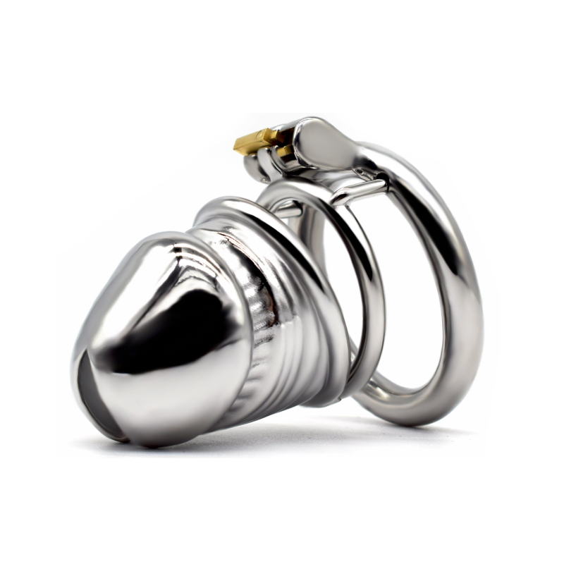 FRRK-52 Round Ring 304 Stainless Steel Chastity Cage - Image 2