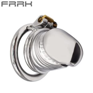 FRRK-51 Round Ring 304 Stainless Steel Chastity Cage