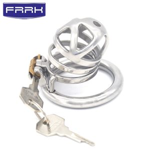 FRRK-05 Round Ring 304 Stainless Steel Chastity Cage