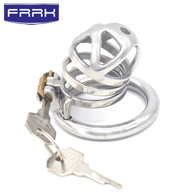FRRK-05 Round Ring 304 Stainless Steel Chastity Cage