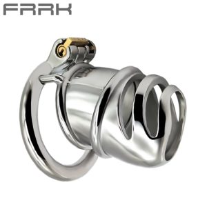 FRRK-56C Curved Ring 304 Stainless Steel Chastity Cage