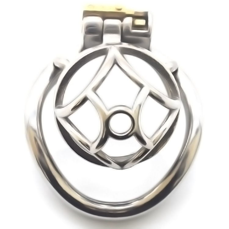 FRRK-07C Curved Ring 304 Stainless Steel Chastity Cage - Image 3