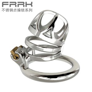 FRRK-41 Round Ring 304 Stainless Steel Chastity Cage