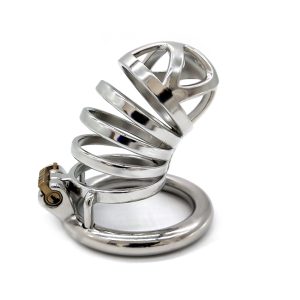 FRRK-12 Round Ring 304 Stainless Steel Chastity Cage