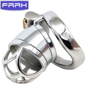 FRRK-21C Curved Ring 304 Stainless Steel Chastity Cage
