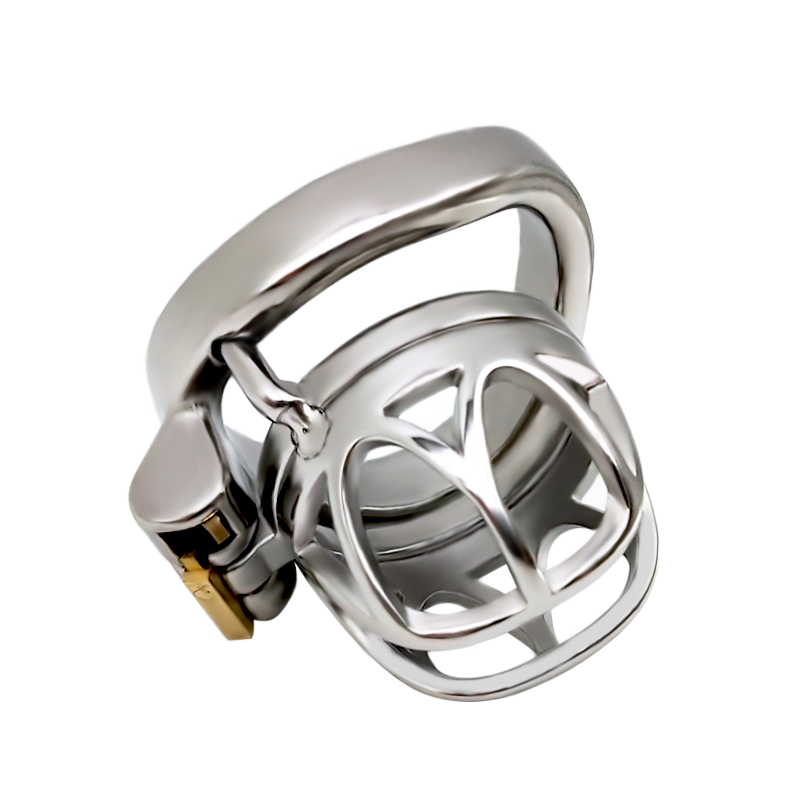 FRRK-39C Curved Ring 304 Stainless Steel Chastity Cage - Image 2