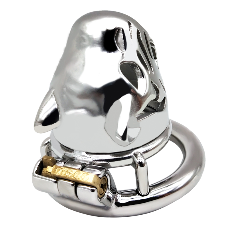 FRRK-36 Round Ring 304 Stainless Steel Chastity Cage - Image 4