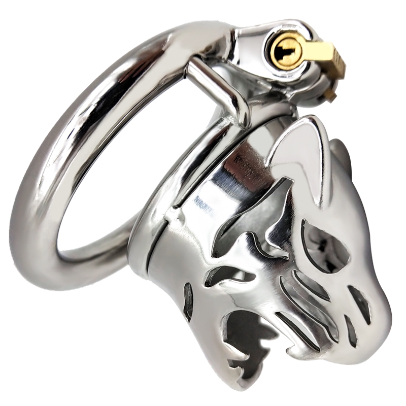 FRRK-36 Round Ring 304 Stainless Steel Chastity Cage - Image 3