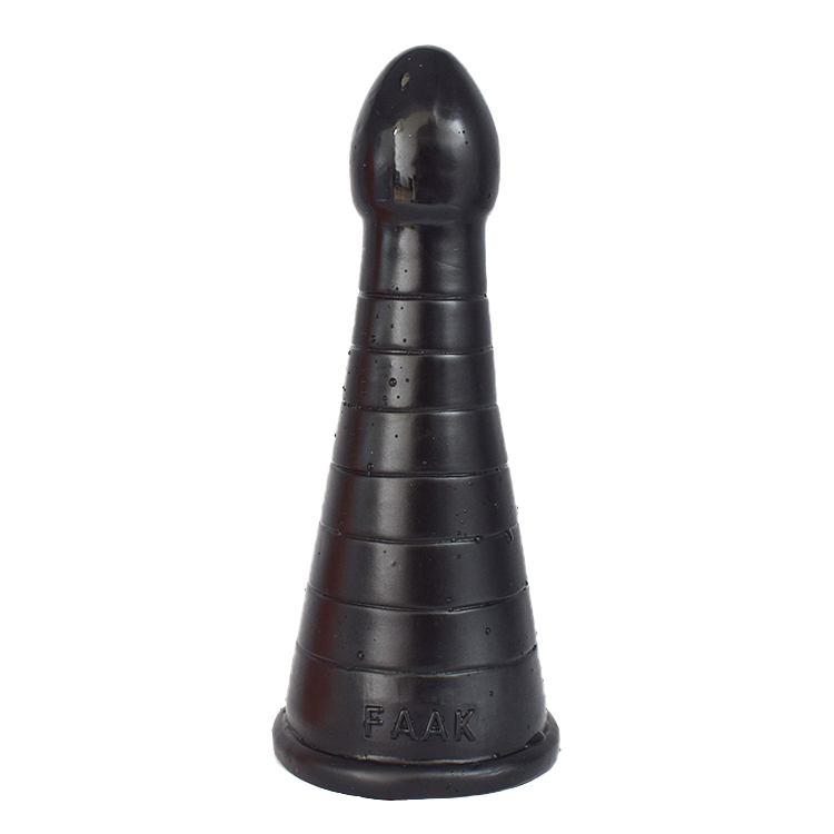 FAAK025 19cm Xmas Hat Shape Anal Plug - Image 2