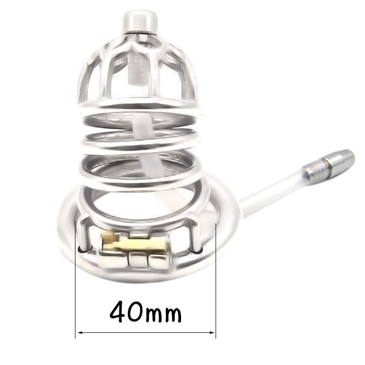 FRRK-03 Round Ring 304 Stainless Steel Chastity Cage - Image 4
