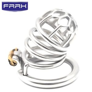 FRRK-03 Round Ring 304 Stainless Steel Chastity Cage