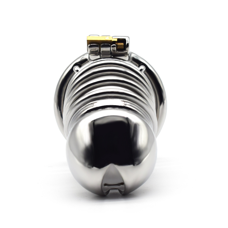 FRRK-55 Round Ring 304 Stainless Steel Chastity Cage - Image 2