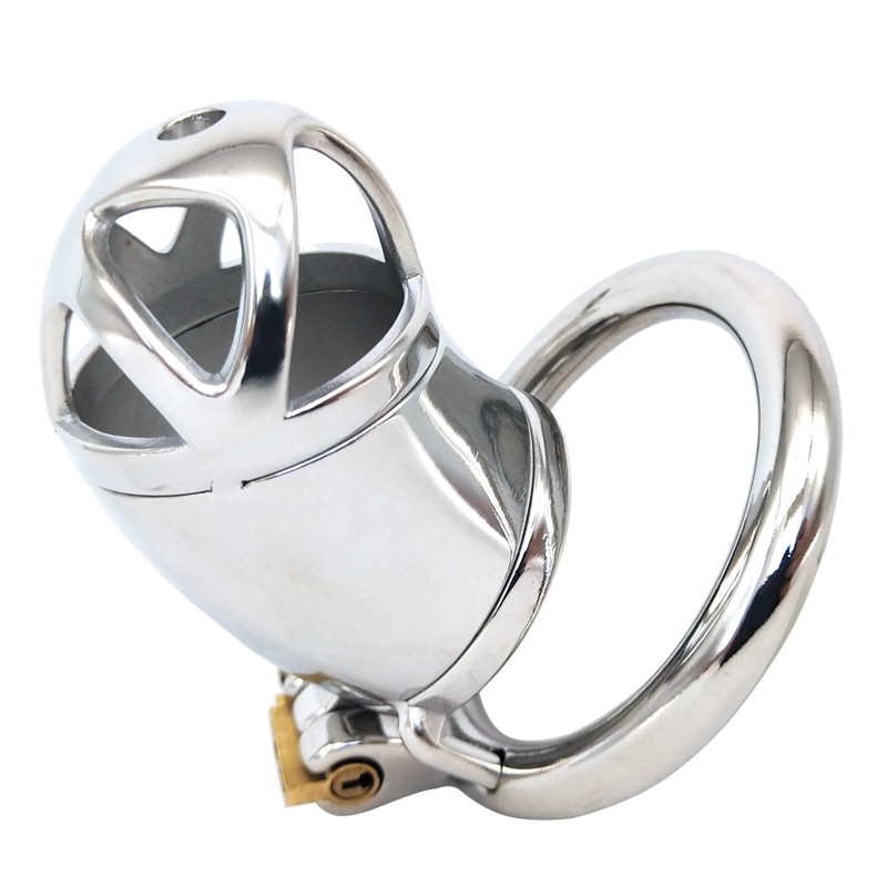 FRRK-20 Round Ring 304 Stainless Steel Chastity Cage - Image 7