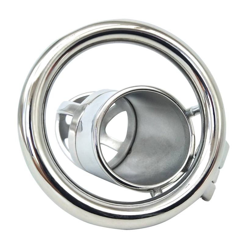 FRRK-20 Round Ring 304 Stainless Steel Chastity Cage - Image 8