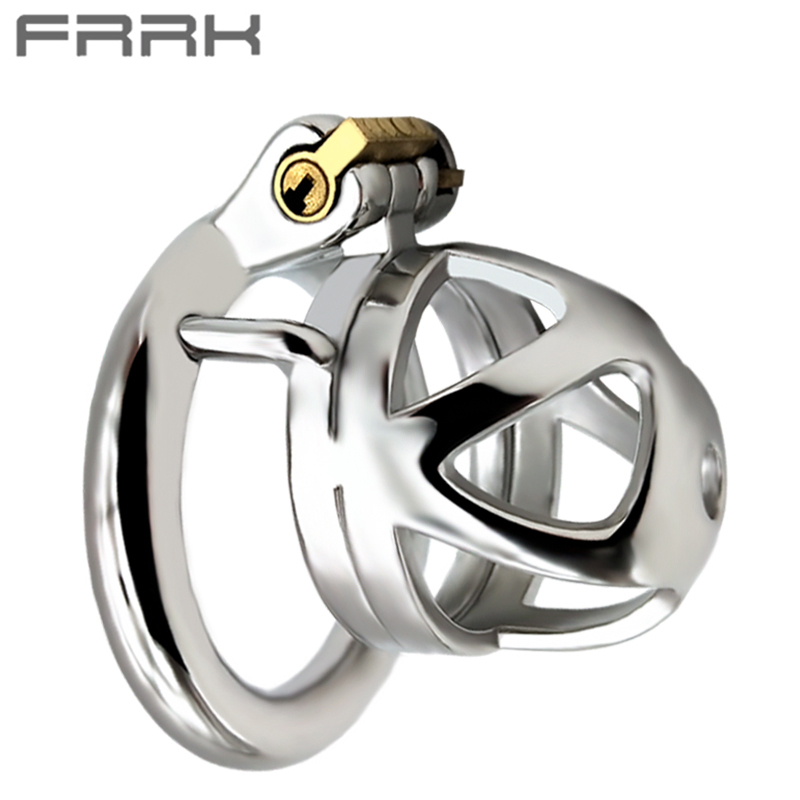 FRRK-48 Round Ring 304 Stainless Steel Chastity Cage
