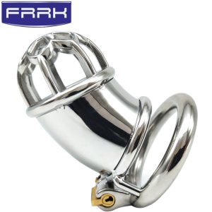 FRRK-17 Round Ring 304 Stainless Steel Chastity Cage