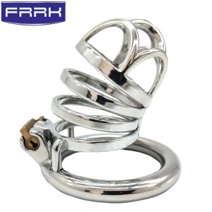 FRRK-11 Round Ring 304 Stainless Steel Chastity Cage