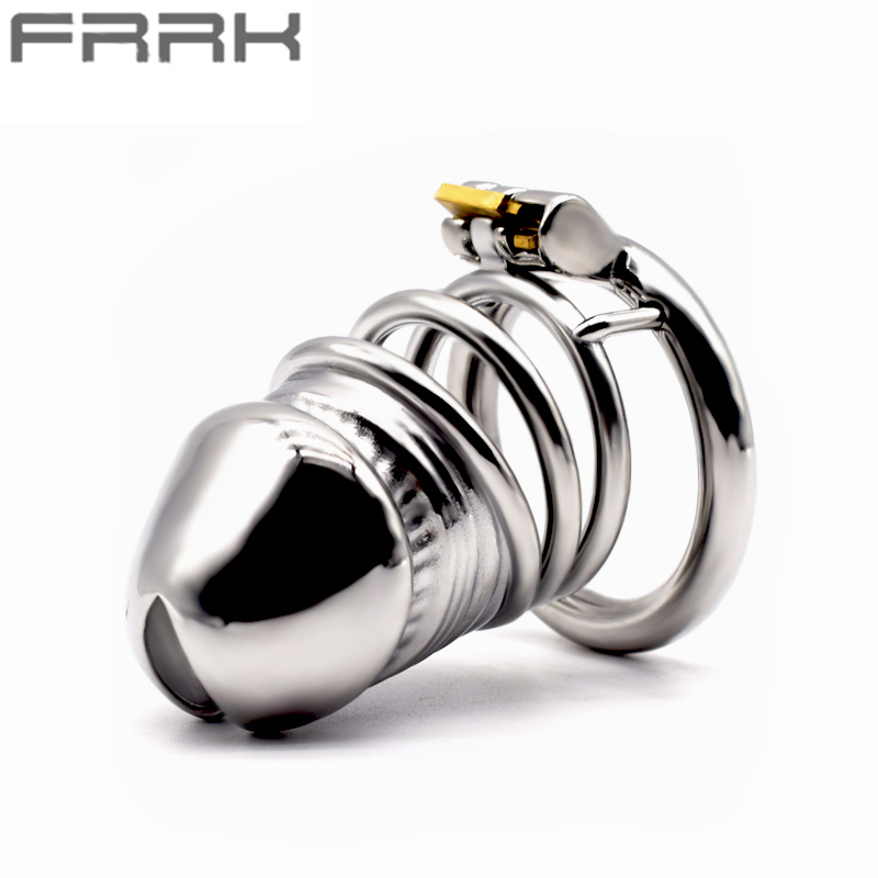 FRRK-53 Round Ring 304 Stainless Steel Chastity Cage