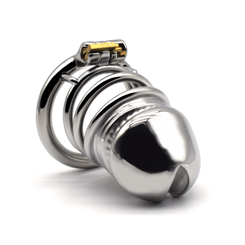 FRRK-53 Round Ring 304 Stainless Steel Chastity Cage - Image 2